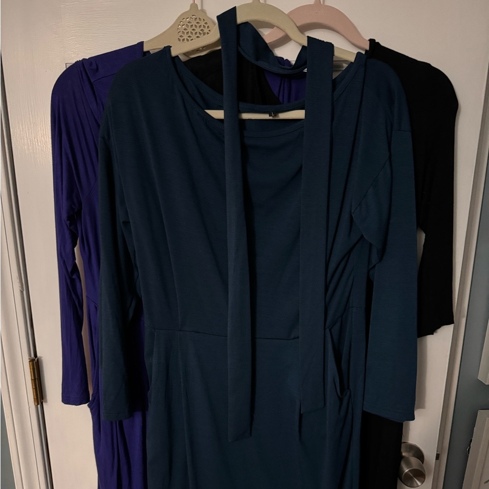 SET of 3 Jersey Knit Dresses